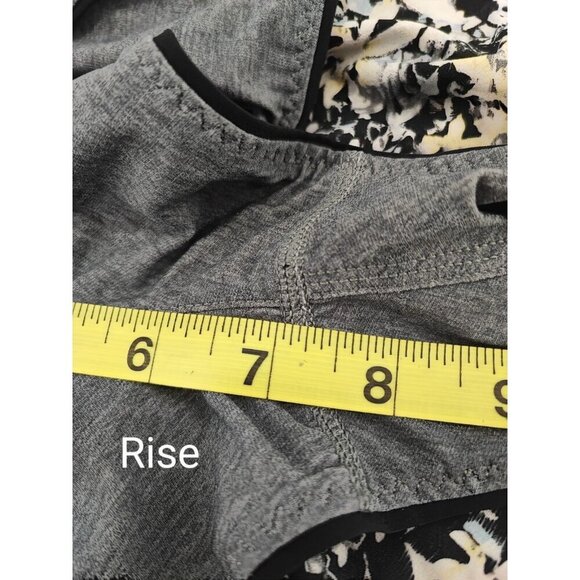 Lululemon Women's Water Surf Crosscourt Petal Black Clarity Short Size 6 - Picture 6 of 9